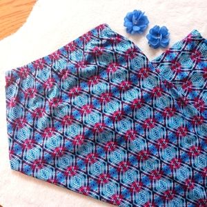 Girls • Girl's Long Colorful Abstract Design Maxi Skirt